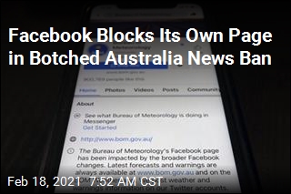 PM Slams Facebook for &#39;Unfriending&#39; Australia