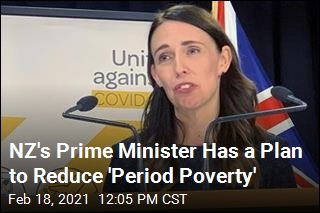 Ardern: Students Won&#39;t Have to Pay for Period Products