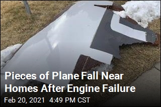 Plane With Engine Failure Drops Pieces Near Homes