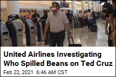 United Looking Into Who Shared Ted Cruz&#39;s Flight Info