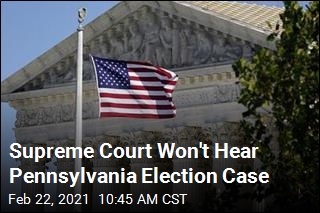 Supreme Court Won&#39;t Take Election Challenge Case