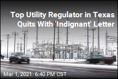 Texas&#39; Top Utility Regulator Quits