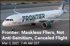 Frontier Flight Canceled Amid Accusations of Anti-Semitism