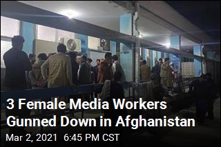 3 Female TV Workers Shot Dead in Afghanistan