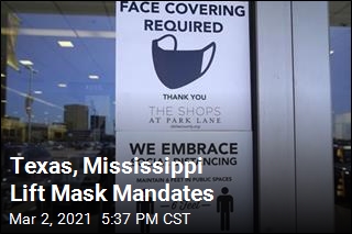 Texas, Mississippi Lift Mask Mandates