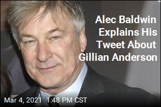 Alec Baldwin Explains His Snark About Gillian Anderson