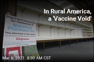 In Rural America, a &#39;Vaccine Void&#39;