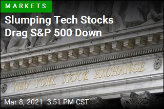 Slumping Tech Stocks Drag S&amp;P 500 Down