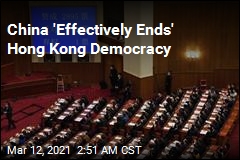 China Legislature Votes 2,895-0 to Weaken Hong Kong Democracy