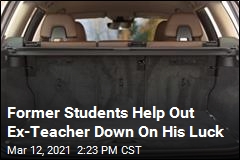 Ex-Students Help Out Former Teacher Down On His Luck