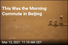 This Was the Morning Commute in Beijing