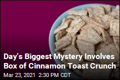 Guy Says Shrimp Tails Were in His Cinnamon Toast Crunch