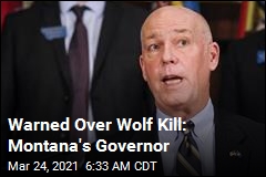 Montana Gov. Violates Rule in Killing Wolf