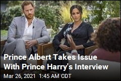 Prince Albert Was Bothered by Prince Harry&#39;s Interview