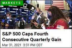 S&amp;P 500 Clinches Fourth Straight Quarterly Gain