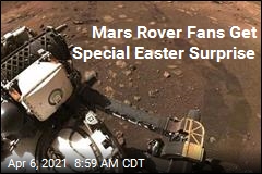Mars Rover Fans Get Special Easter Surprise