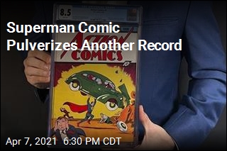 Superman Comic Sells for Record $3.25M