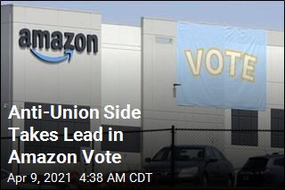 Anti-Union Side Takes Lead in Closely Watched Amazon Vote