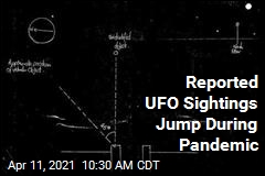 UFO Reports Take Off During the Pandemic