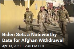 New Date for Having Troops Out of Afghanistan: Sept. 11