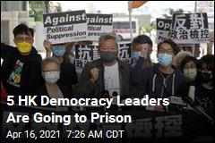 5 Hong Kong Democracy Leaders Jailed Amid Crackdown