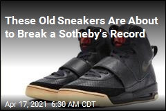 These Old Sneakers Are About to Break a Sotheby&#39;s Record