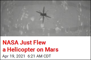 NASA Just Flew a Helicopter on Mars