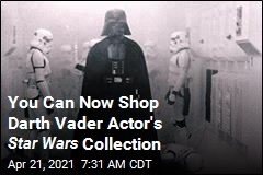 You Can Now Shop Darth Vader Actor&#39;s Star Wars Collection