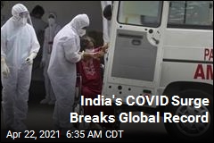 India Reports World Record 314K New COVID Cases