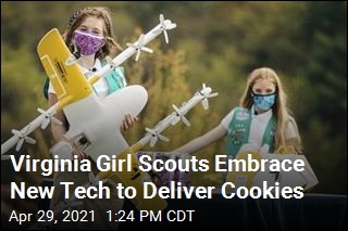 In Virginia, Girl Scouts Delivering Cookies Via Drone