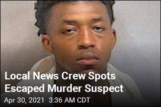 Local News Crew Spots Escaped Murder Suspect