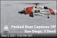Packed Boat Capsizes Off San Diego; 3 Dead