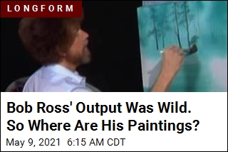 Bob Ross Painted Endlessly. So Where Are the Paintings?