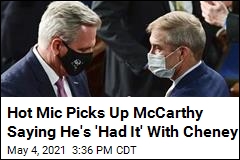 McCarthy&#39;s Plans for Cheney Inadvertently Become Clearer