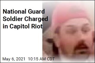 National Guard Soldier Charged in Capitol Riot