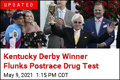 Kentucky Derby Winner Flunks Postrace Drug Test