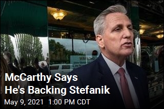 McCarthy Says He&#39;s Backing Stefanik