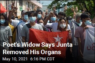 Poet&#39;s Widow Says Junta Removed His Organs
