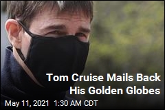Tom Cruise Reportedly Mails Back All His Golden Globes
