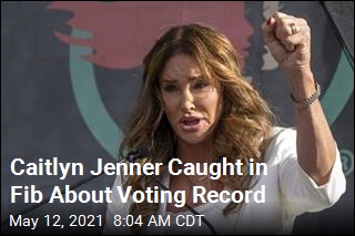 Caitlyn Jenner Caught in Fib About Voting Record