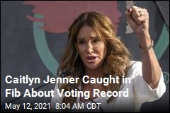 Caitlyn Jenner Caught in Fib About Voting Record