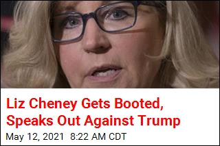 Liz Cheney Is Removed From Her Post