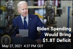 Biden Spending Would Bring $1.8T Deficit