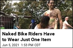 Naked Bike Riders Have to Wear Just One Item