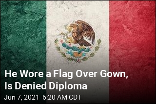 He Wore a Flag Over Gown, Is Denied Diploma