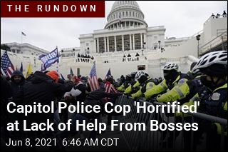 Capitol Police Cop &#39;Horrified&#39; at Lack of Help From Bosses