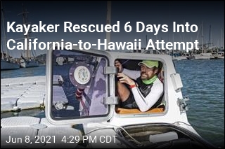 Kayaker Rescued 6 Days Into California-to-Hawaii Attempt