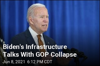 Biden&#39;s Infrastructure Talks With GOP Collapse