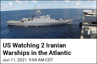 2 Iranian Warships Are in the Atlantic, Destination Unknown