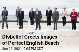 Disbelief Greets Images of Perfect English Beach